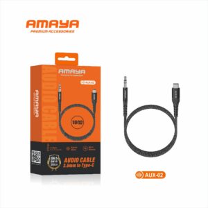 AUX CABLE AMAYA (AUX TO TYPE-C)
