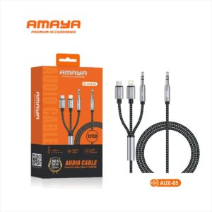 AUDIO CABLE AMAYA (3 IN 1)