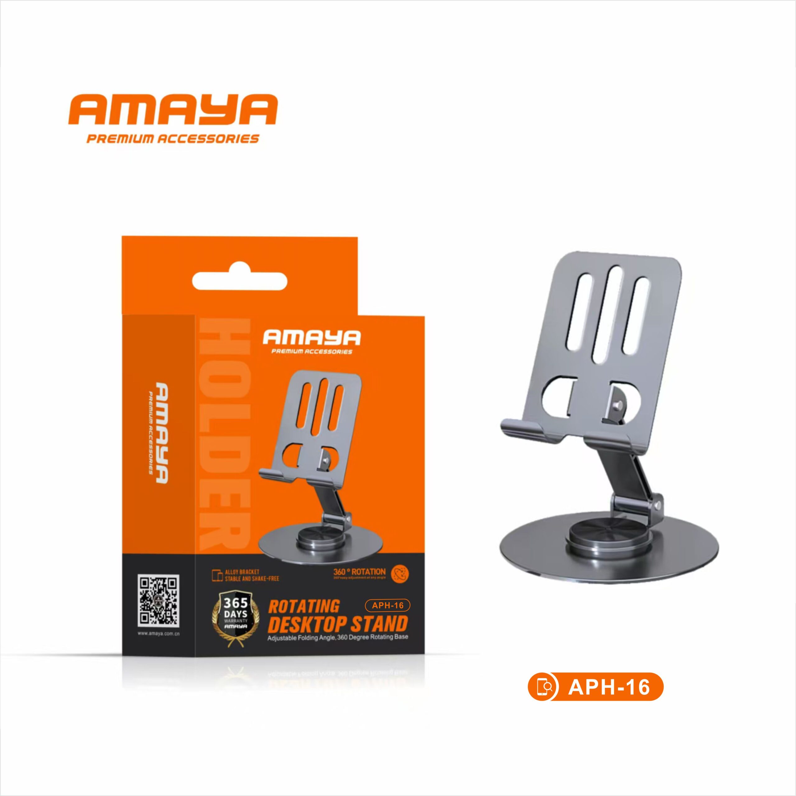 Metal desktop stand